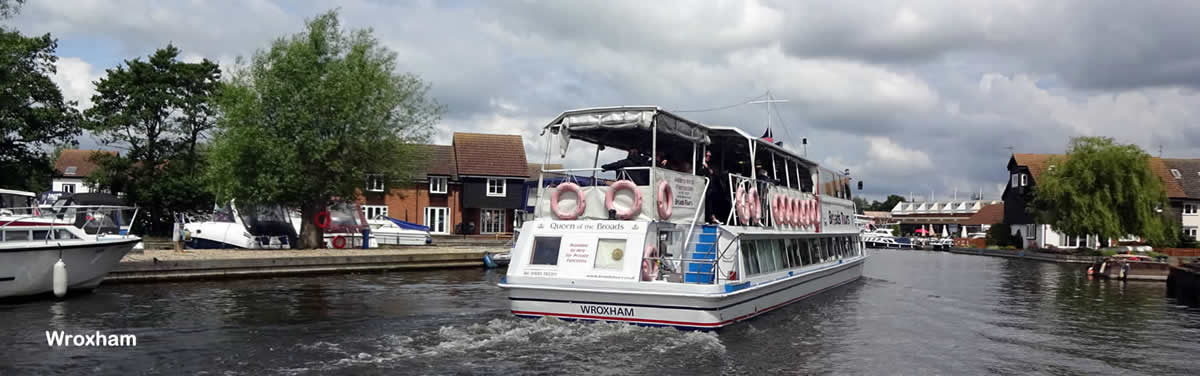 Wroxham pleasure boat